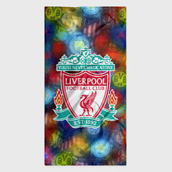 Бандана-труба Liverpool все logo неон, цвет: 3D-принт — фото 2
