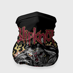 Бандана-труба Slipknot - злодей, цвет: 3D-принт