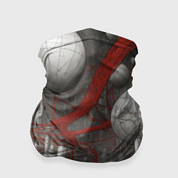 Бандана-труба Биотехнический городской пейзаж, цвет: 3D-принт