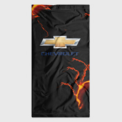Бандана-труба Chevrolet лого шторм, цвет: 3D-принт — фото 2