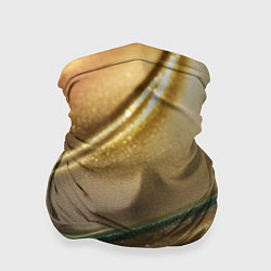 Бандана-труба Плавные рельефы с блёстками, цвет: 3D-принт