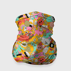 Бандана-труба Сладкие мороженки, цвет: 3D-принт