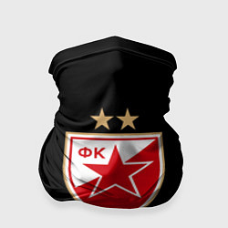 Бандана-труба Црвена Звезда logo fc, цвет: 3D-принт