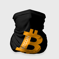 Бандана Биткоин криптовалюта оранжевое лого