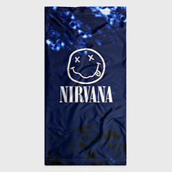 Бандана-труба Nirvana рок краски, цвет: 3D-принт — фото 2