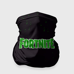 Бандана Fortnite зеленый краски лого