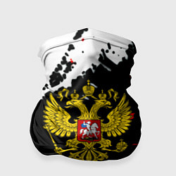 Бандана Россия герб текстура краски