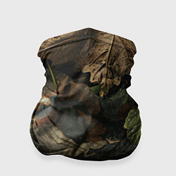 Бандана Реалистичный охотничий камуфляж из ткани и листьев