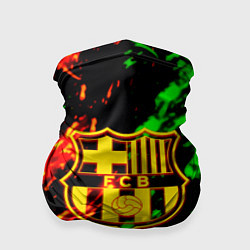 Бандана Barcelona огненное лого
