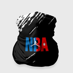 Бандана-труба Basketball текстура краски nba, цвет: 3D-принт