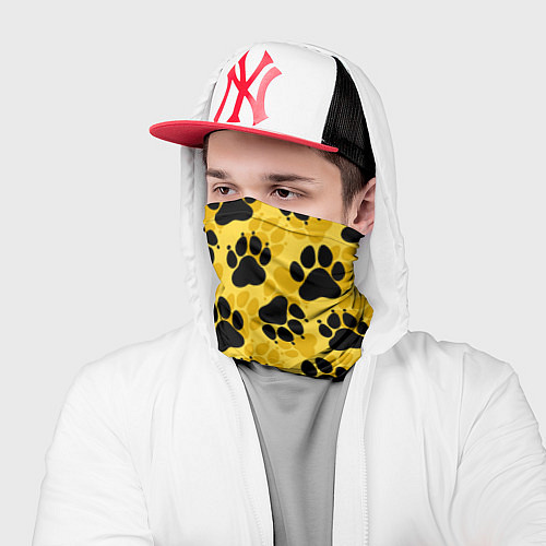 Бандана Dogs paws / 3D-принт – фото 2