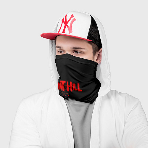 Бандана Silent hill logo game pattern steel / 3D-принт – фото 2