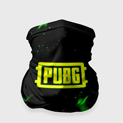 Бандана PUBG кислотное лого огненный стиль