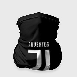 Бандана-труба Juventus sport fc белое лого, цвет: 3D-принт