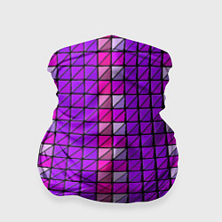Бандана Фиолетовые плитки