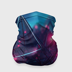 Бандана-труба Конструкция с ярким свечением, цвет: 3D-принт