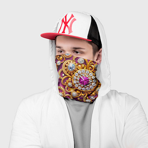 Бандана Ювелирный паттерн / 3D-принт – фото 2