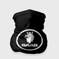 Бандана-труба Saab avto logo, цвет: 3D-принт