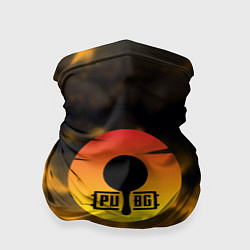 Бандана-труба PUBG огненный стиль, цвет: 3D-принт