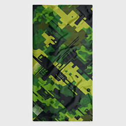 Бандана-труба Camouflage - pattern ai art, цвет: 3D-принт — фото 2
