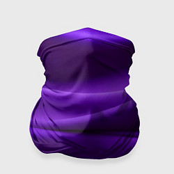 Бандана-труба Фиолетовый шелк, цвет: 3D-принт