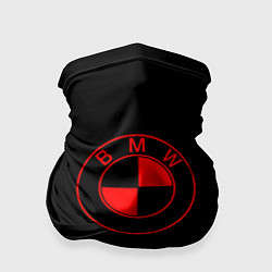 Бандана-труба BMW red logo, цвет: 3D-принт