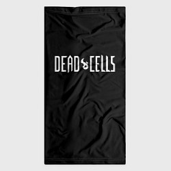Бандана-труба Dead Cells logo white, цвет: 3D-принт — фото 2