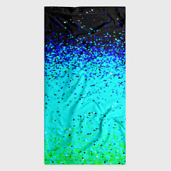 Бандана-труба Пикселизация неоновых цветов, цвет: 3D-принт — фото 2
