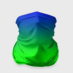 Бандана-труба Зелёный градиент текстура, цвет: 3D-принт