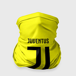 Бандана-труба Juventus sport geometry yellow, цвет: 3D-принт