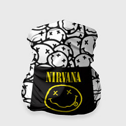 Бандана-труба Nirvana rock pattern, цвет: 3D-принт