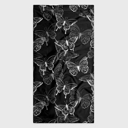 Бандана-труба Паттерн бабочки, цвет: 3D-принт — фото 2