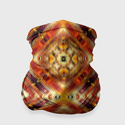 Бандана-труба Ромбовидный орнамент, цвет: 3D-принт