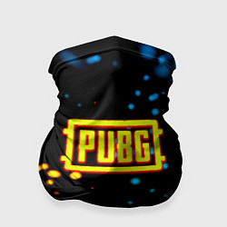 Бандана-труба PUBG огненное лого, цвет: 3D-принт