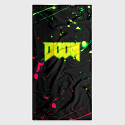 Бандана-труба Doom кислотные краски, цвет: 3D-принт — фото 2