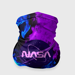 Бандана-труба NASA neon flame, цвет: 3D-принт