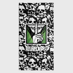 Бандана-труба Rainbow six pattern skull, цвет: 3D-принт — фото 2