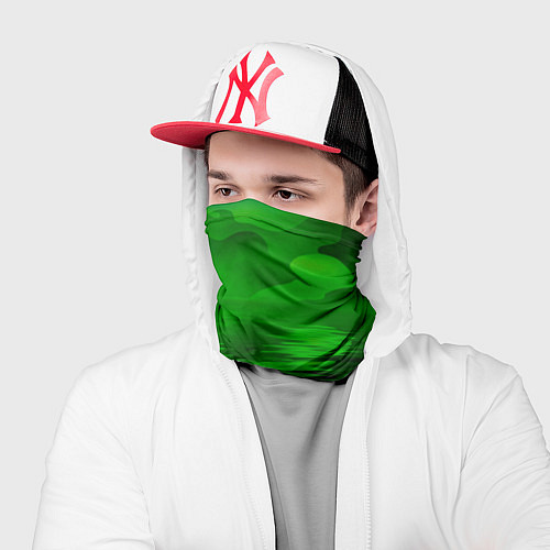 Бандана Камуфляж с водой / 3D-принт – фото 2