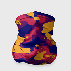 Бандана-труба Камуфляж армейский, цвет: 3D-принт
