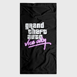 Бандана-труба GTA vice city logo, цвет: 3D-принт — фото 2