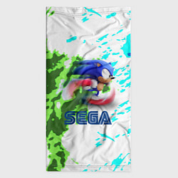 Бандана-труба Sonic sega game, цвет: 3D-принт — фото 2