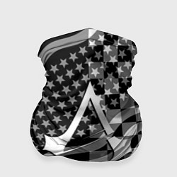 Бандана-труба Assassins Creed logo game usa, цвет: 3D-принт