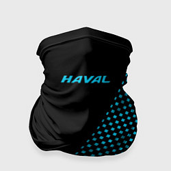 Бандана Haval чёрно-голубой