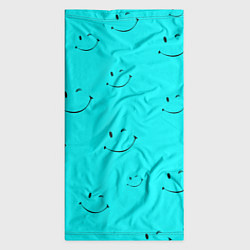 Бандана-труба Подмигивающая улыбка, цвет: 3D-принт — фото 2