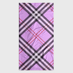 Бандана-труба Стильная клетка - крупно, цвет: 3D-принт — фото 2