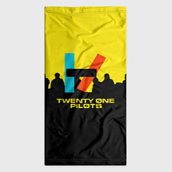 Бандана-труба Twenty one pilots rock steel, цвет: 3D-принт — фото 2