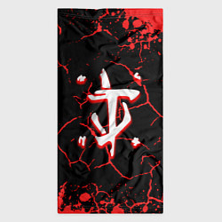 Бандана-труба Doom лого трещины, цвет: 3D-принт — фото 2