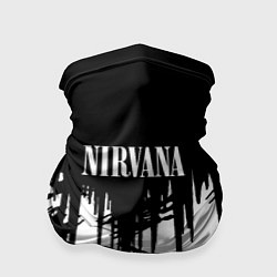 Бандана-труба Nirvana rok hand, цвет: 3D-принт