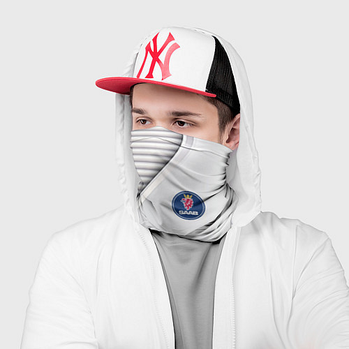 Бандана Saab metal texture / 3D-принт – фото 2