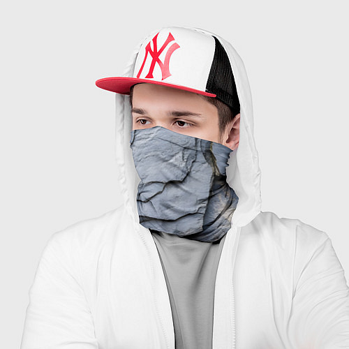 Бандана Серая горная порода / 3D-принт – фото 2